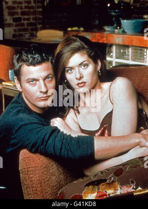 Proie, aka : proie - Gefährliche Spezies, Fernsehserie, USA 1998, acteurs : Adam Storke, Debra Messing Banque D'Images