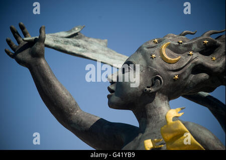 "L'esprit de South Shields par Irene Brown,South Shields Banque D'Images