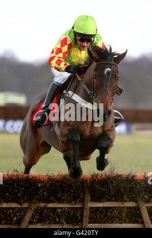 Les courses de chevaux - Skybet Chase Réunion - Hippodrome de Doncaster Banque D'Images