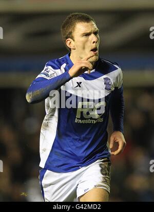 Football - Barclays Premier League - Birmingham City / Manchester City - St Andrew's.Craig Gardner, de Birmingham City, célèbre son deuxième but Banque D'Images