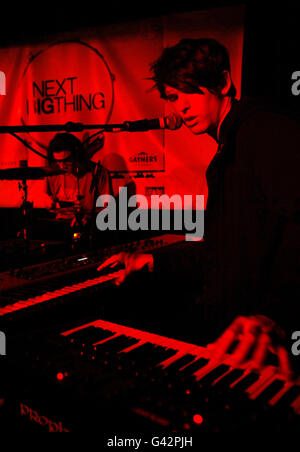 L'HMV 'Next Big Thing' concert - James Blake- London Banque D'Images