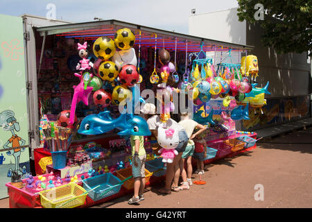 Fun fair, stand pour les enfants, France, Europe Banque D'Images