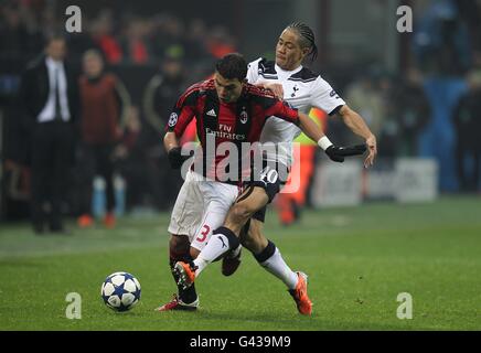 Football - Ligue des Champions de l'UEFA - Ronde de 16 - Première étape - AC Milan v Tottenham Hotspur - San Siro Banque D'Images