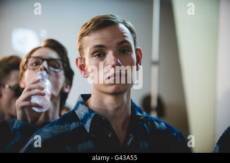 E. Tautz Show à Londres Collections Hommes SS17 Banque D'Images