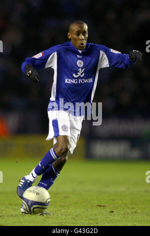 Football - npower football League Championship - Leicester City / Swansea City - Walkers Stadium. Lloyd Dyer, Leicester City Banque D'Images