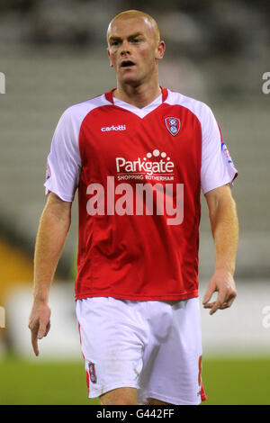 Soccer - npower football League Two - Rotherham United contre Accrrington Stanley - Don Valley Stadium.Jason Taylor, Rotherham United Banque D'Images