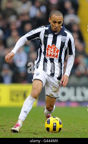 Football - Barclays Premier League - West Bromwich Albion / Wolverhampton Wanderers - The Hawthorns. Peter Odemwingie, Albion de West Bromwich Banque D'Images