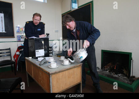 L'élection générale irlandaise Banque D'Images