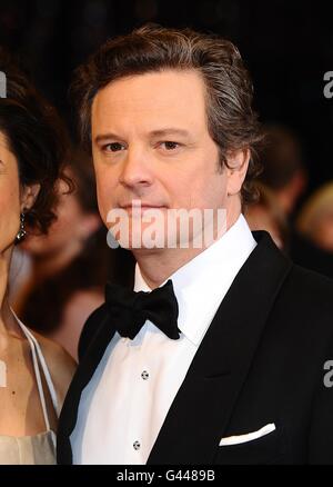 Colin Firth arrive pour les 83e Academy Awards au Kodak Theatre de Los Angeles. Banque D'Images