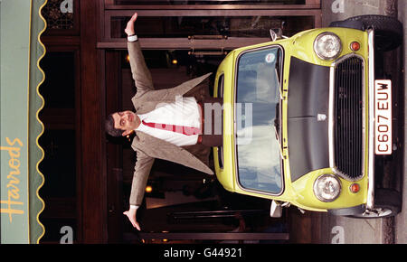 Rowan Atkinson comme 'Dr' Bean Banque D'Images