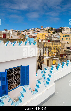 Medina, vieille ville de Tanger. Afrique Maroc Banque D'Images