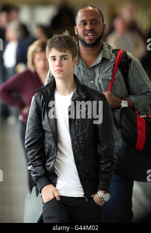 Celebrity sightings - Heathrow Banque D'Images