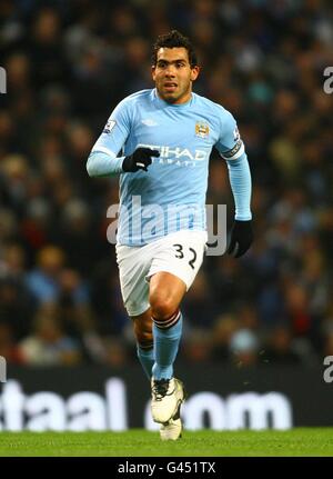 Soccer - Barclays Premier League - Wigan Athletic v Manchester City - City of Manchester Stadium Banque D'Images