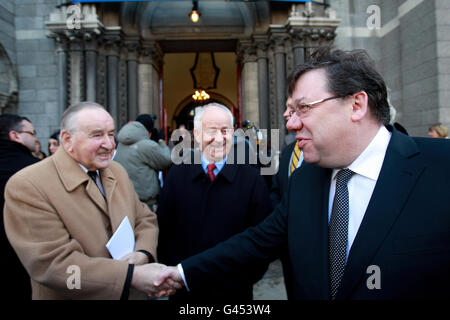 Premier jour de la Dail Banque D'Images