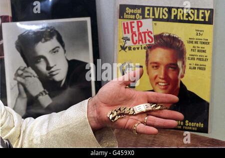 Bracelet d’Elvis Banque D'Images