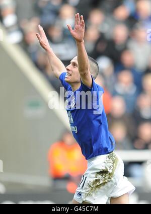 Soccer - Barclays Premier League - Everton v Newcastle United - St James' Park Banque D'Images