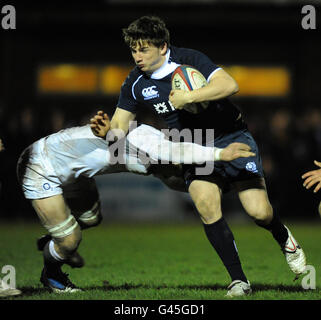 Rugby Union - moins de 20 ans International - Angleterre moins de 20 ans v Écosse sous 20's - Newbury RFC Banque D'Images