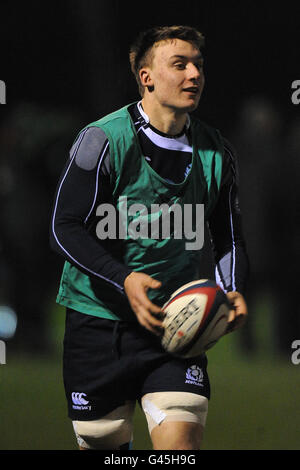 Rugby Union - moins de 20 ans International - Angleterre moins de 20 ans v Écosse sous 20's - Newbury RFC Banque D'Images