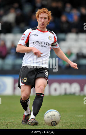 Football - npower football League One - Rochdale / Milton Keynes dons - Stade Spotland. Dean Lewington, Milton Keynes dons Banque D'Images