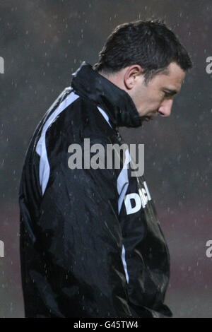 Soccer - Clydesdale Bank Scottish Premier League - St Johnstone v Dundee United - McDairmid Park Banque D'Images