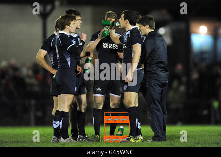 Rugby Union - moins de 20 ans International - Angleterre moins de 20 ans v Écosse sous 20's - Newbury RFC Banque D'Images