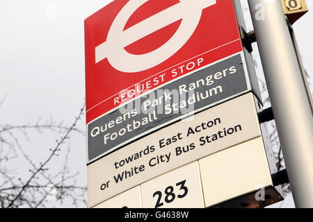 Soccer - npower Football League Championship - Queens Park Rangers v Crystal Palace - Loftus Road Banque D'Images