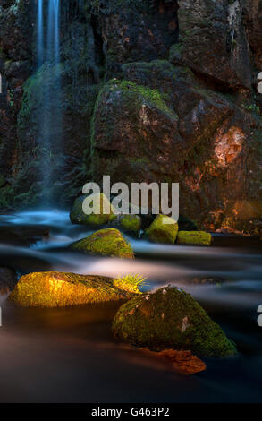 Cascade de Müllheim dans la Forêt Noire allemande Banque D'Images