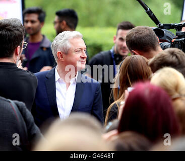 Louis Walsh la première X Factor auditions de 2016 le 10 juin 2016 à Leicester, Royaume-Uni Banque D'Images
