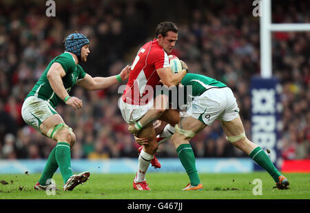 Rugby Union - RBS 6 Nations Championship 2011 - Pays de Galles v Irlande - Millennium Stadium Banque D'Images