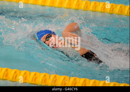 Natation - Championnats britanniques de natation au gaz 2011 - 6e jour - Centre aquatique de Manchester.Cassandra Patten dans le Freestyle féminin de 800 m pendant les championnats de natation de gaz britannique au centre aquatique de Manchester, Manchester. Banque D'Images