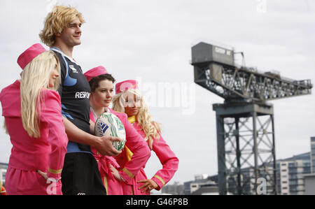 Rugby Union - Richie Gray Photocall - Clyde Banque D'Images