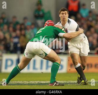 Rugby Union - RBS 6 Nations Championship 2011 - France v Angleterre - Aviva Stadium Banque D'Images