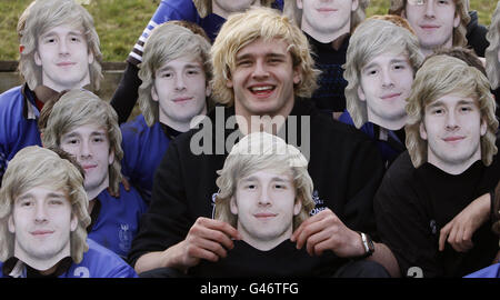 Rugby Union - Richie Gray Photocall - East Kilbride RFC Banque D'Images