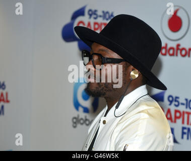 Will.I.AM à la capitale l'été Ball avec Vodafone wembley arenia 11 juin 2016 Banque D'Images