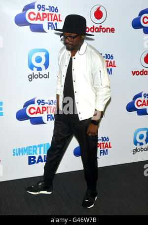 Will.I.AM à la capitale l'été Ball avec Vodafone wembley arenia 11 juin 2016 Banque D'Images