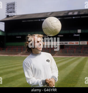 Soccer - Division de Ligue 1 - Derby County - coups de tête de l'équipe - le terrain de baseball, Derby Banque D'Images