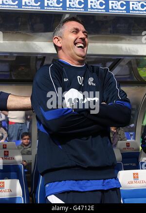 Football - Barclays Premier League - Birmingham City / Bolton Wanderers - St Andrew's. Owen Coyle, directeur de Bolton Wanderers Banque D'Images