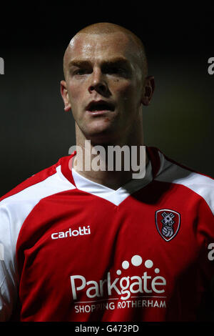 Football - npower football League 2 - Chesterfield / Rotherham United - Stade b2net. Jason Taylor, Rotherham United Banque D'Images