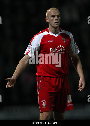 Football - npower football League 2 - Chesterfield / Rotherham United - Stade b2net. Jason Taylor, Rotherham United Banque D'Images