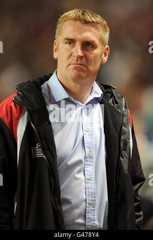 Football - npower football League One - Milton Keynes dons / Walsall - stade:mk.Dean Smith, directeur de Walsall. Banque D'Images