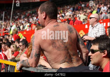 Soccer - Barclays Premier League - Manchester United v Fulham - Old Trafford Banque D'Images