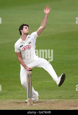 Cricket - amical - Premier jour - le Nottinghamshire contre Surrey - Trent Bridge. Tom Jewell, Surrey Banque D'Images