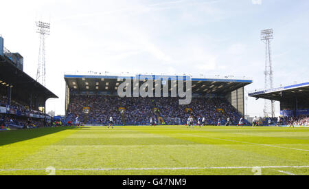 Vue générale pendant le match de npower Championship à Fratton Park, Portsmouth. Banque D'Images