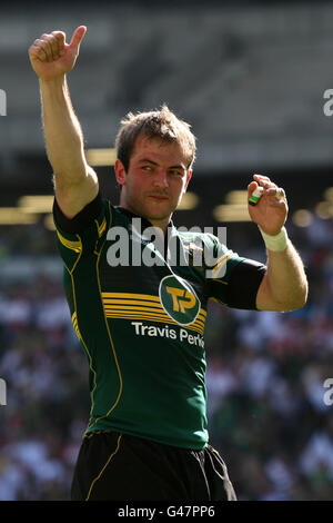 Rugby Union - Heineken Cup - quart de finale - Northampton Saints / Ulster Rugby - Stadium:mk.Stephen Myler, Northampton Saints Banque D'Images