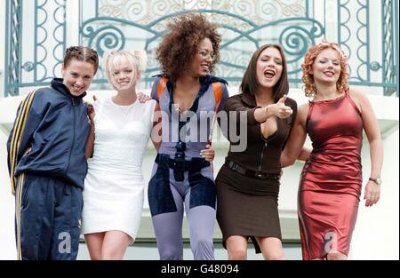 Spice Girls à Cannes 2 Banque D'Images