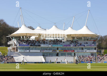 Cricket - Liverpool Victoria County Championship - Division One - Day One - Hampshire v Durham - Rose Bowl Banque D'Images