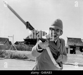 Film - '55 jours à Peking' Banque D'Images