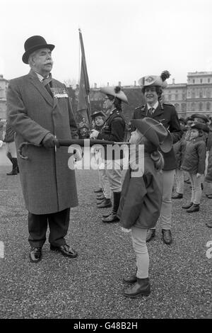 - L'Association loisirs Rangers fondateurs Day Parade - Londres Banque D'Images