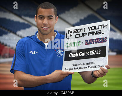 Soccer - Finale de la Coupe Jeunesse SFA Photocall - Hampden Park Banque D'Images