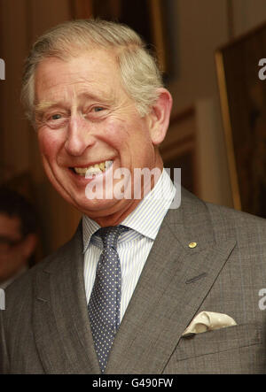 Le Prince de Galles rencontre le Premier ministre australien Julia Gillard à Clarence House. Banque D'Images